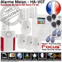 Pack complet alarme sans-fil pour maisons et appartements, sans abonnement.