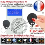 Alarmes Meian: Badge RFID pour activation rapide